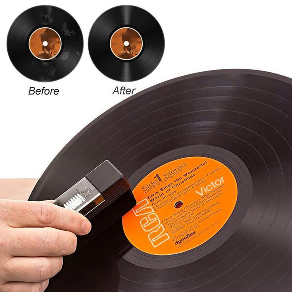 Vinyl Record Cleaner - فرشاة إزالة الغبار لمشغل سجل الفينيل