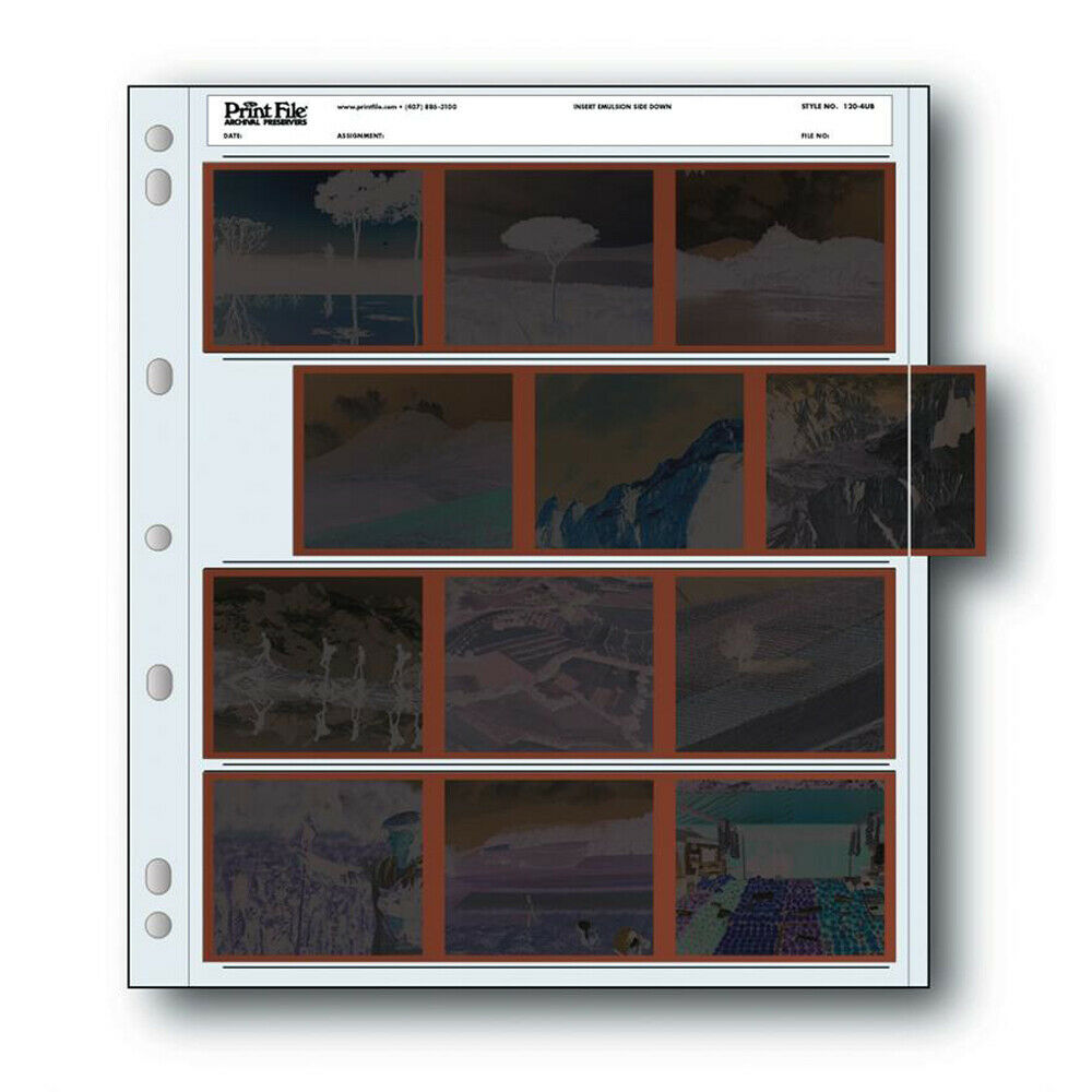 Slide Film 120 - PrintFile 120 مللي متر السلبيات فيلم