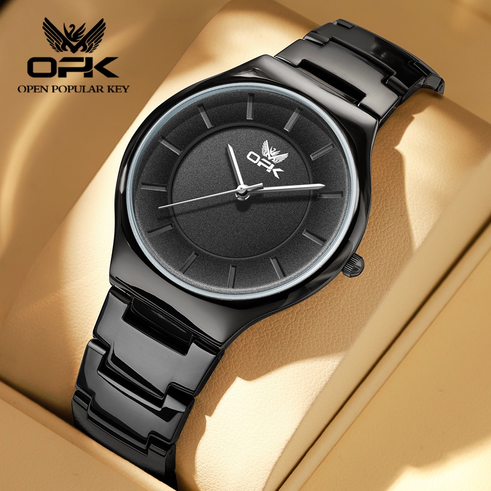 Vintage Collectible Watches - ساعة OPK 6078 للرجال والنساء بحركة