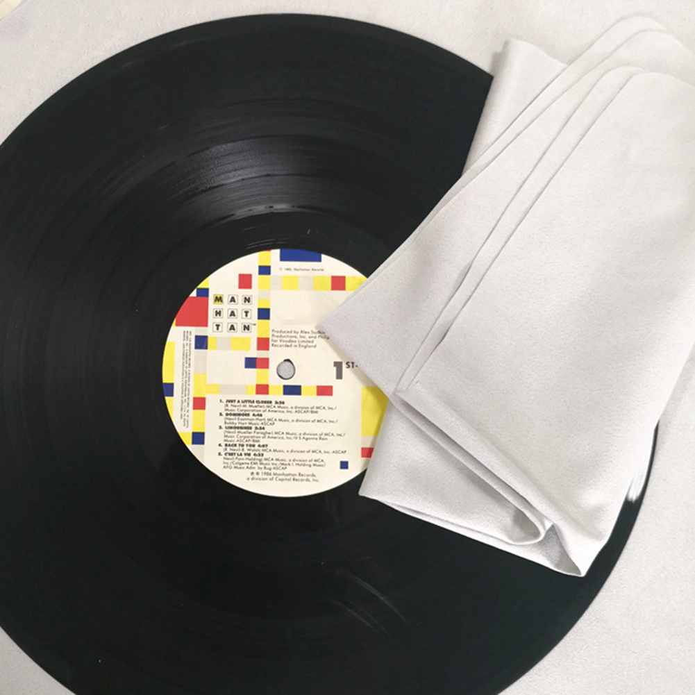 5 قطع من قماش تنظيف الأقراص ال - مراجعة Vinyl Record Cleaner وسعره