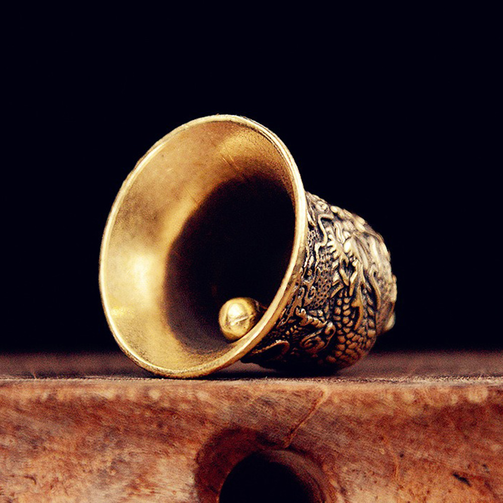 جديد خمر النحاس جرس منحوتة الت - مراجعة Vintage Collectible Bells وسعره