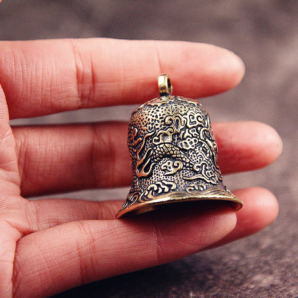 جديد خمر النحاس جرس منحوتة الت - مراجعة Vintage Collectible Bells وسعره