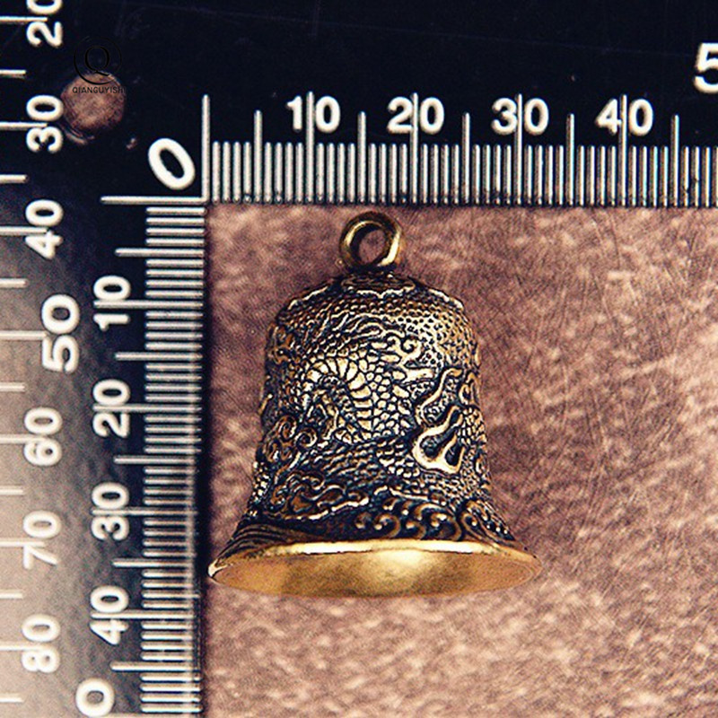خمر النحاس جرس منحوتة التنين ا - مراجعة Vintage Collectible Bells وسعره