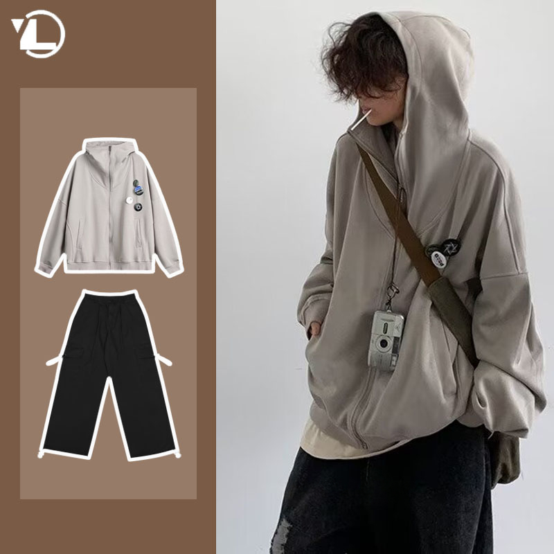 مجموعة كلية كاجوال للرجال ، يا - مراجعة Vintage Zip Hoodie وسعره