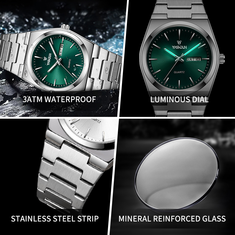 ساعات كوارتز فاخرة من الفولاذ  - مراجعة Vintage Collectible Watches وسعره