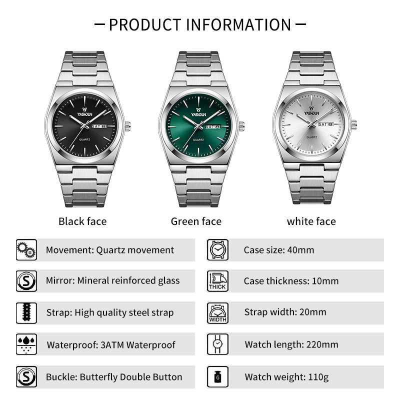 ساعات كوارتز فاخرة من الفولاذ  - مراجعة Vintage Collectible Watches وسعره