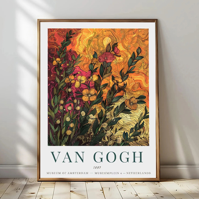 لوحات فنية من مجموعة فان جوخ ا - مراجعة Vintage Collectible Posters وسعره