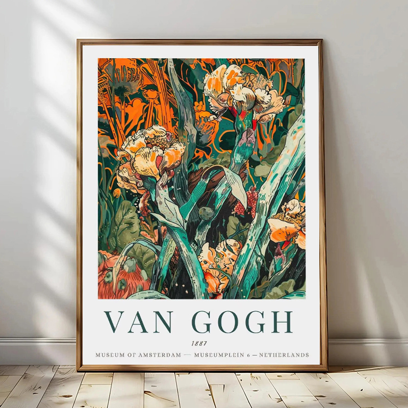 لوحات فنية من مجموعة فان جوخ ا - مراجعة Vintage Collectible Posters وسعره