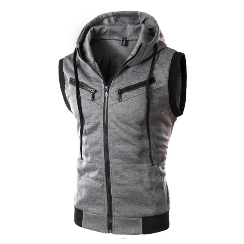 جديد الرجال مقنعين سترات بلا أ - مراجعة Vintage Zip Hoodie وسعره