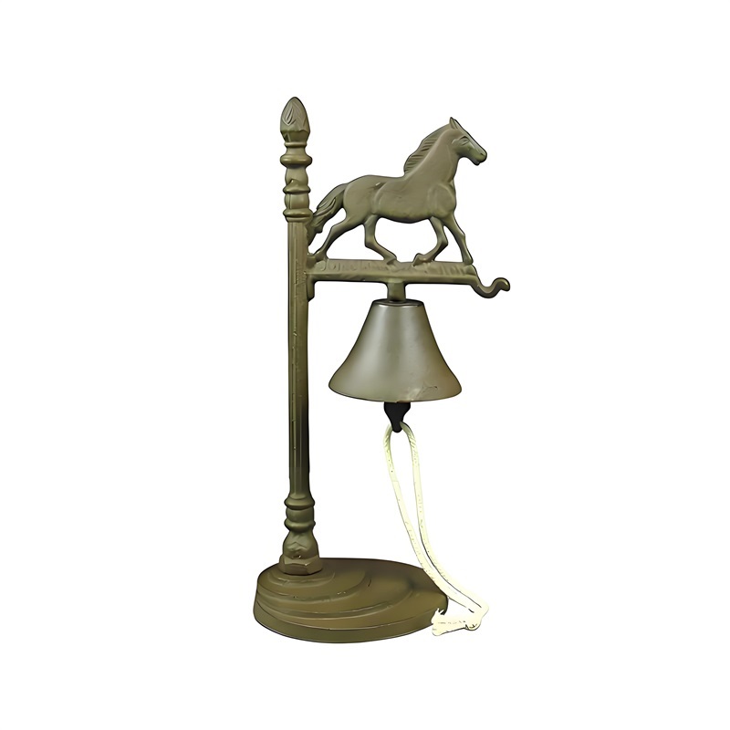 جرس طعام على شكل حصان من الحدي - مراجعة Vintage Collectible Bells وسعره