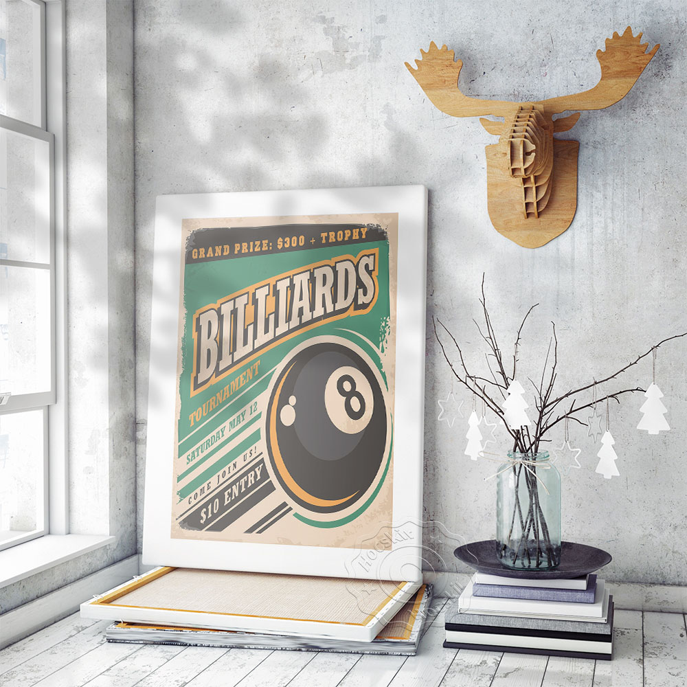 ملصق فني للإعلان عن بطولة البل - مراجعة Vintage Collectible Posters وسعره