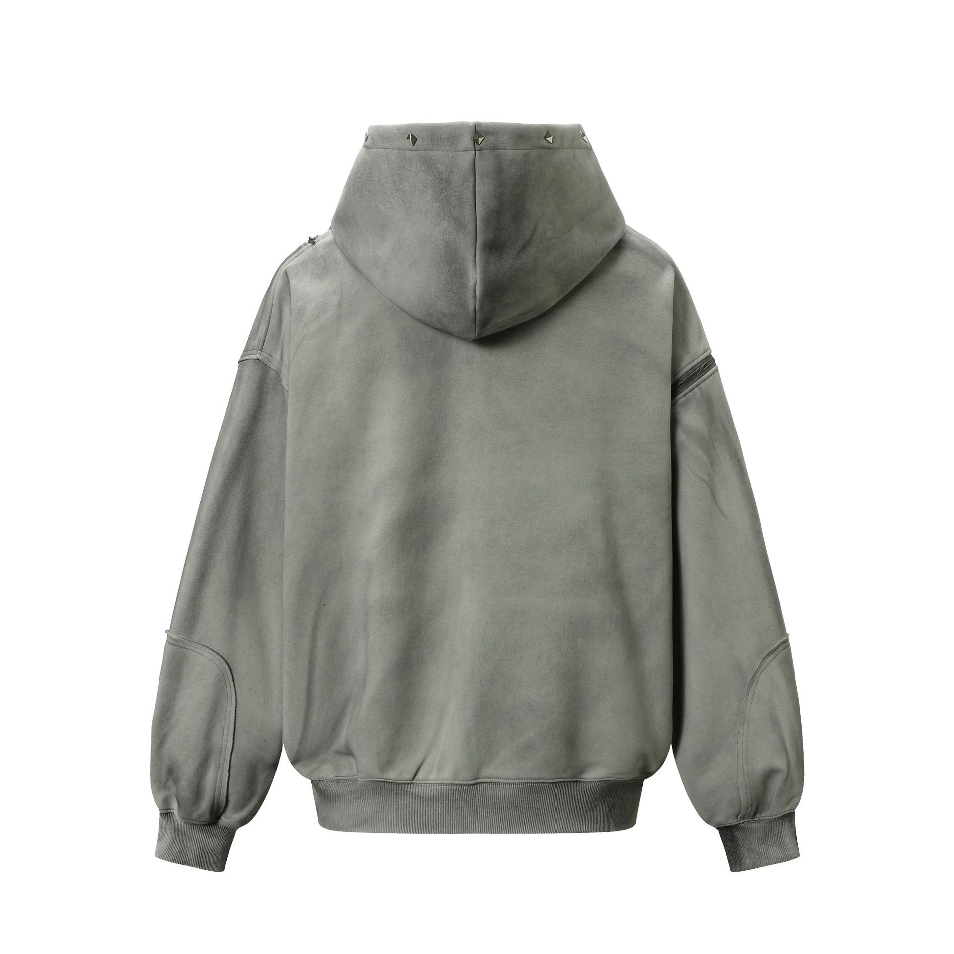 سترة بقلنسوة كلاسيكية للرجال 2 - مراجعة Vintage Zip Hoodie وسعره