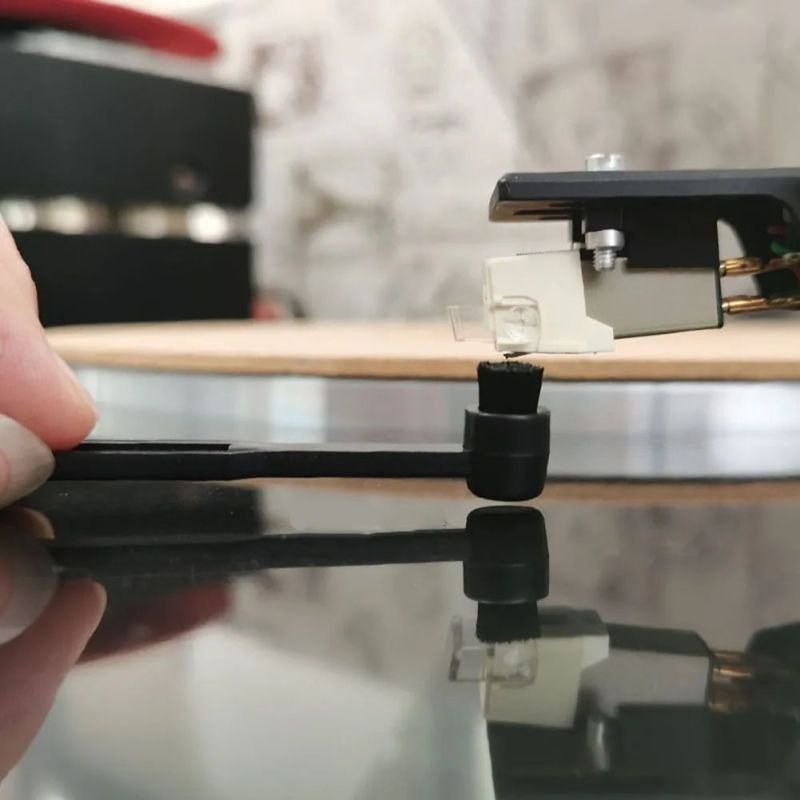 فرشاة لقلم خرطوشة القرص الدوار - مراجعة Vinyl Record Cleaner وسعره