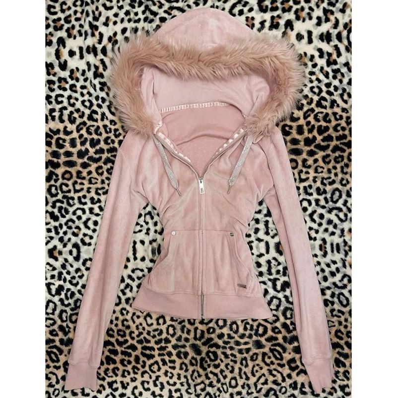 جاكيت نسائي بقلنسوة بتصميم بان - مراجعة Vintage Zip Hoodie وسعره