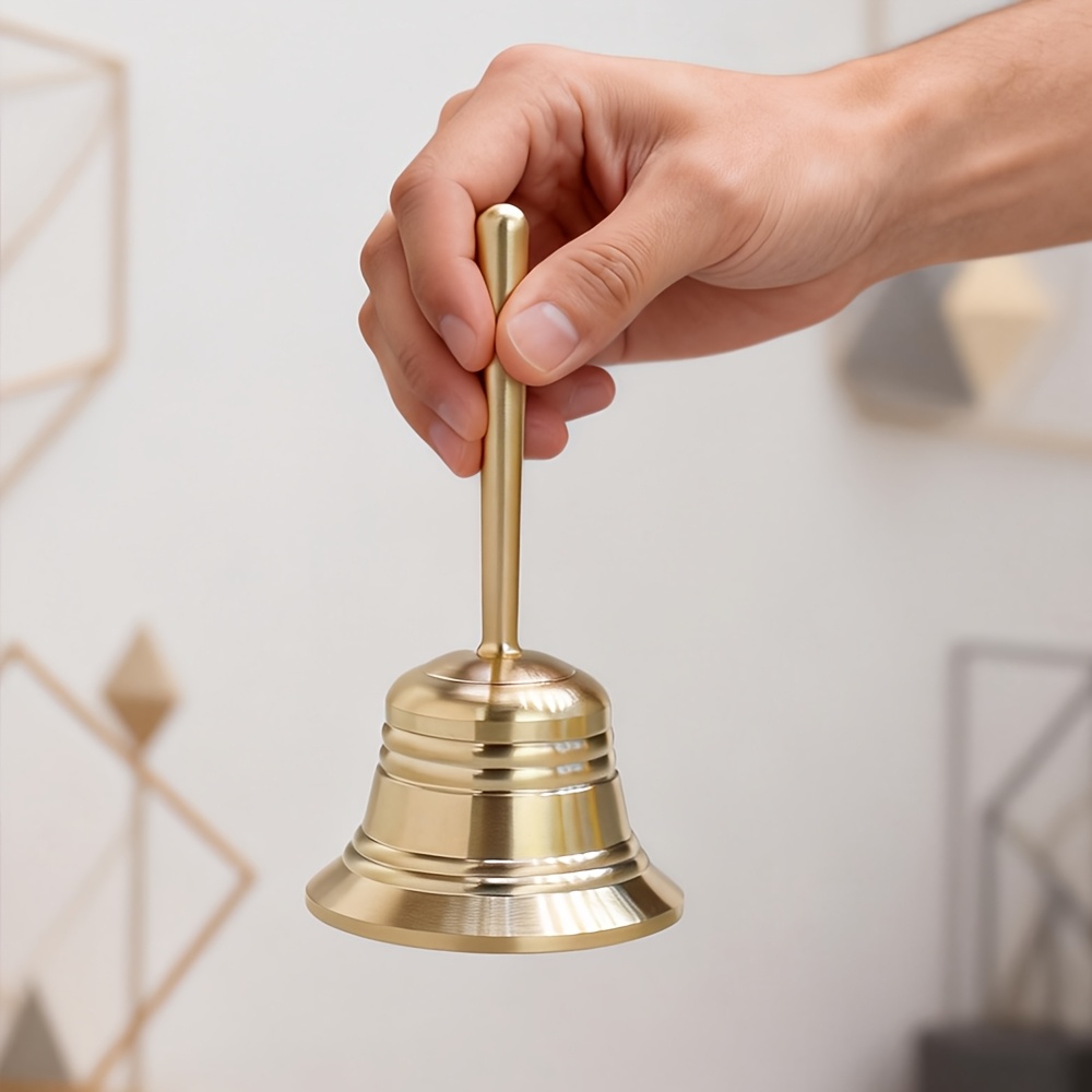 جرس يدوي نحاسي بتصميم عتيق للز - مراجعة Vintage Collectible Bells وسعره